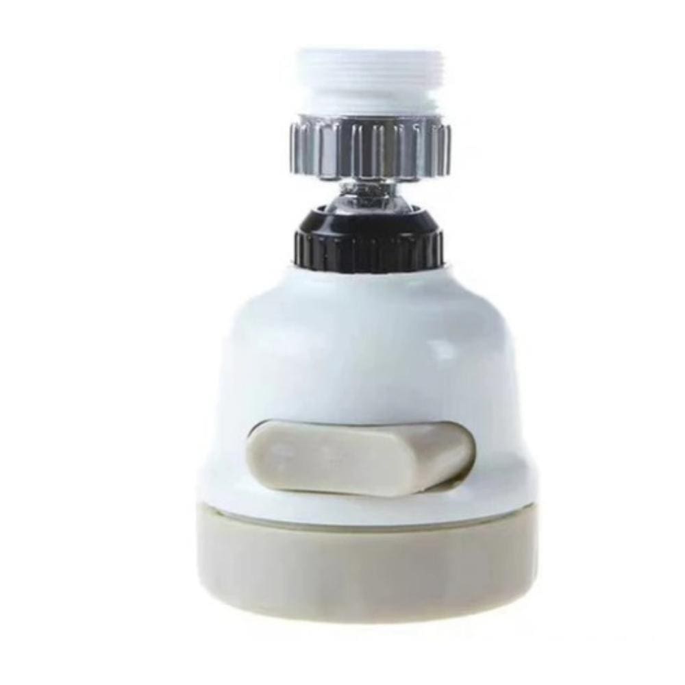 Adaptador Torneira Giratória 360º 3 Jatos D`Água Arejador