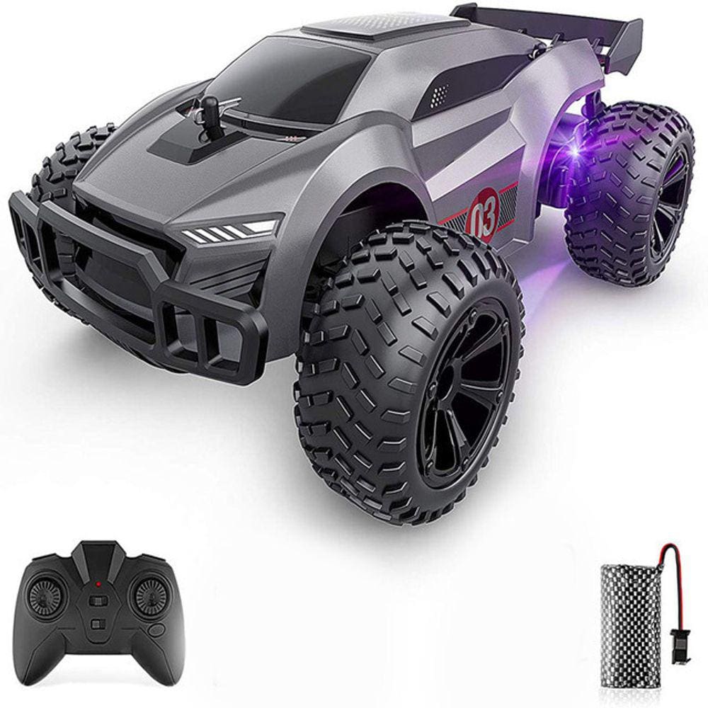 Carrinho controle remoto 4x4 monster truck rock crawler 118