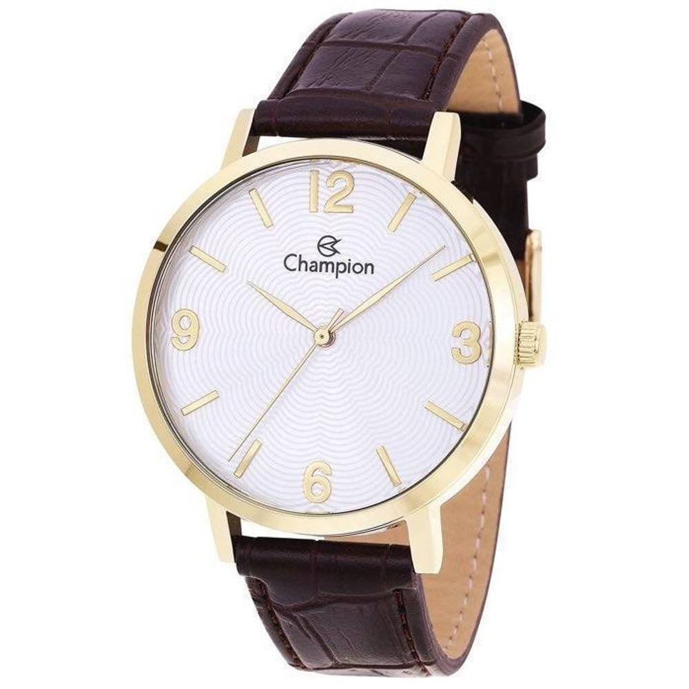 Relógio Champion Masculino Cn20917B Social Dourado