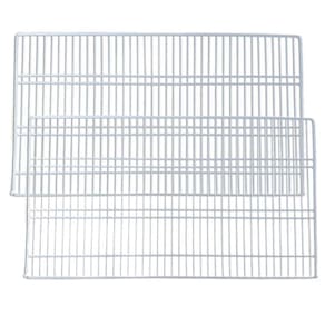 Kit 2 Prateleiras Aramada Geladeira Continental Bosch 60X34