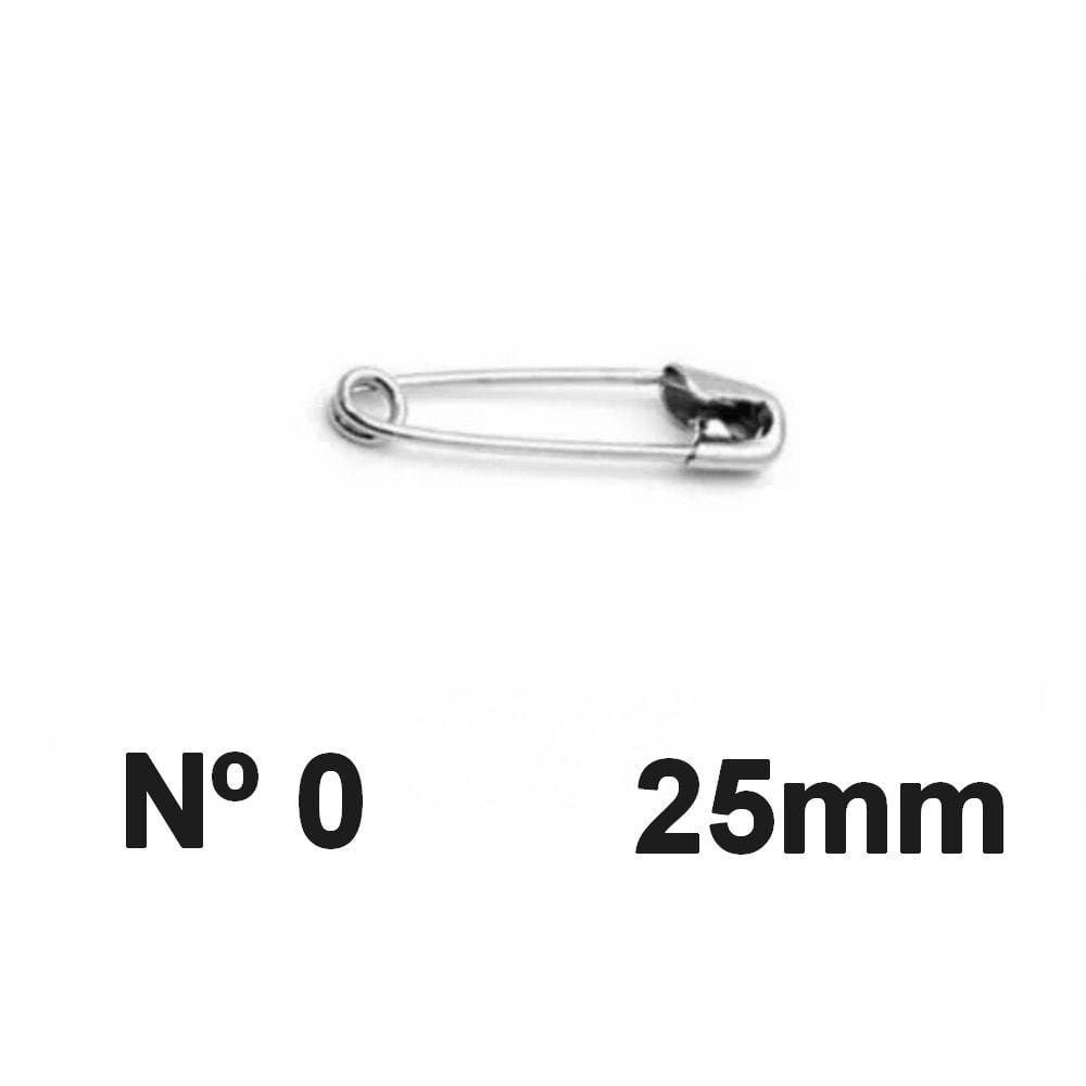 Alfinete De Segurança Nº 0 C/ 200 Unidades 2,5cm