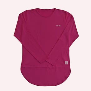 Camiseta Feminina Proteção Térmica UV Tapa Bumbum Rosa GG