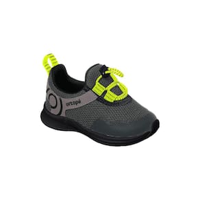 Tênis Infantil Masculino Ortopé Happy Comfort Fecho Elástico Ajustavel Cinza