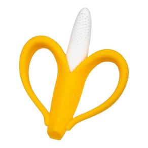 Massageador de Gengiva Bananinha com Cerdas Curtas - Buba