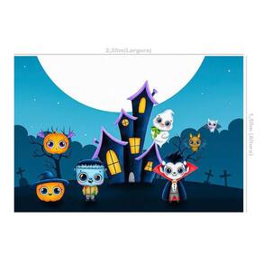Fundo Fotográfico Halloween 2,2X1,5 Fff-899