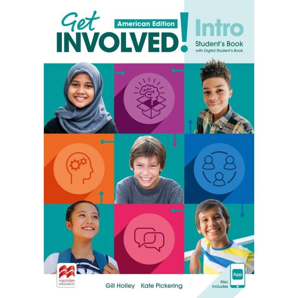 Get involved! american edition students book & app w/wb-int
