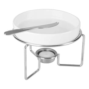 Conjunto Rechaud Para Queijo 3 Peças Bon Gourmet 26373