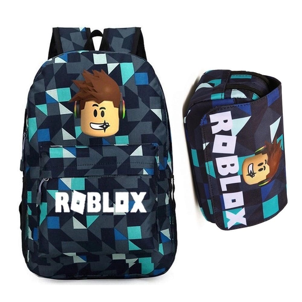 Mochila Escolar Impressão De Terno Masculino roblox