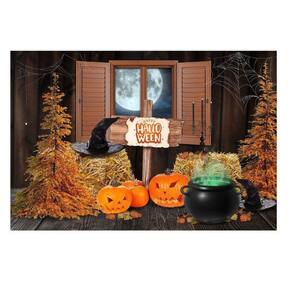 Fundo Fotográfico Newborn Halloween 3,0X2,5 Ffg-492