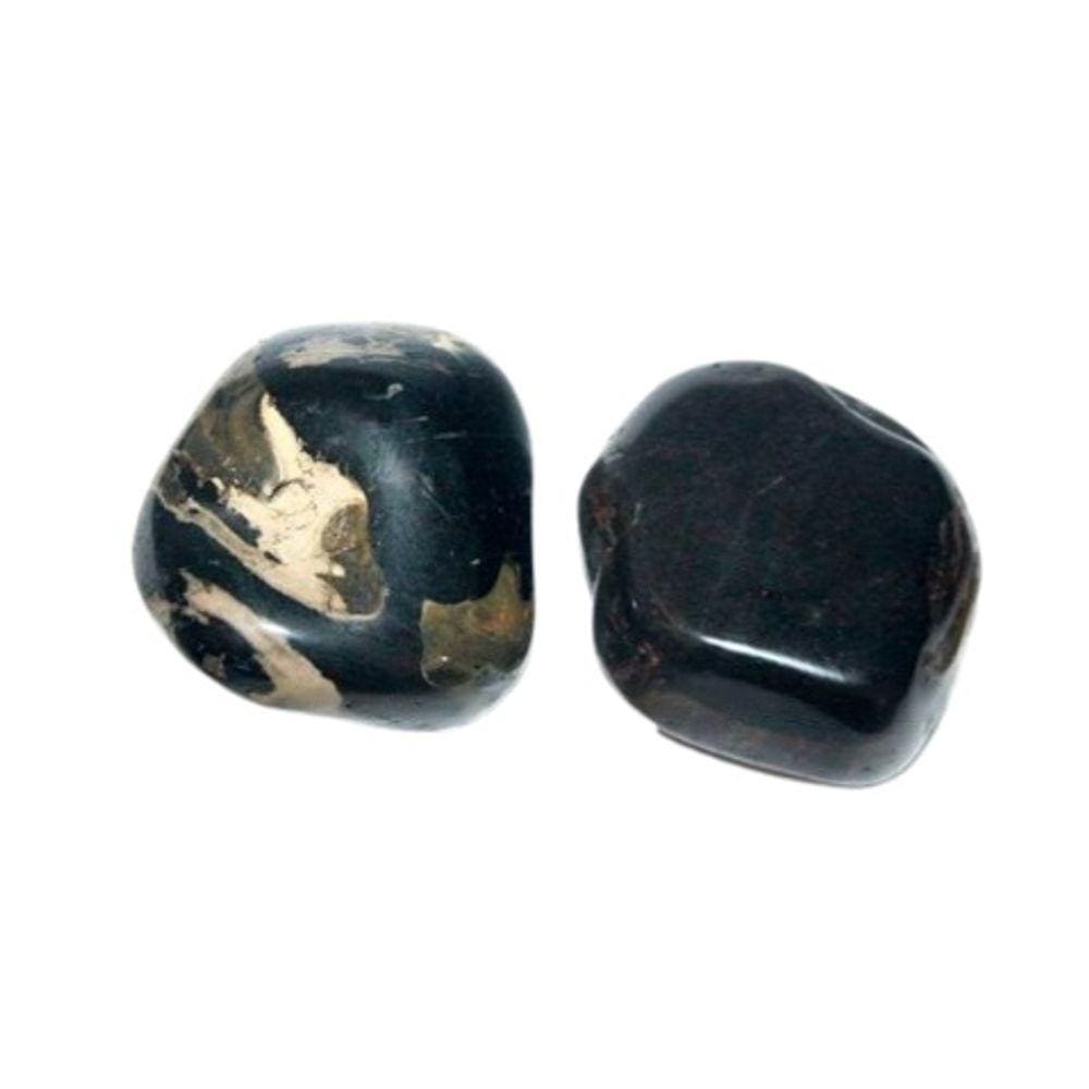 02 Onix Preto Rolado Natural Pedra Polido 30 a 50mm Classe A