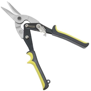 Tesoura Aviação Cortar Chapa Esq Dir Reta 10" Corneta