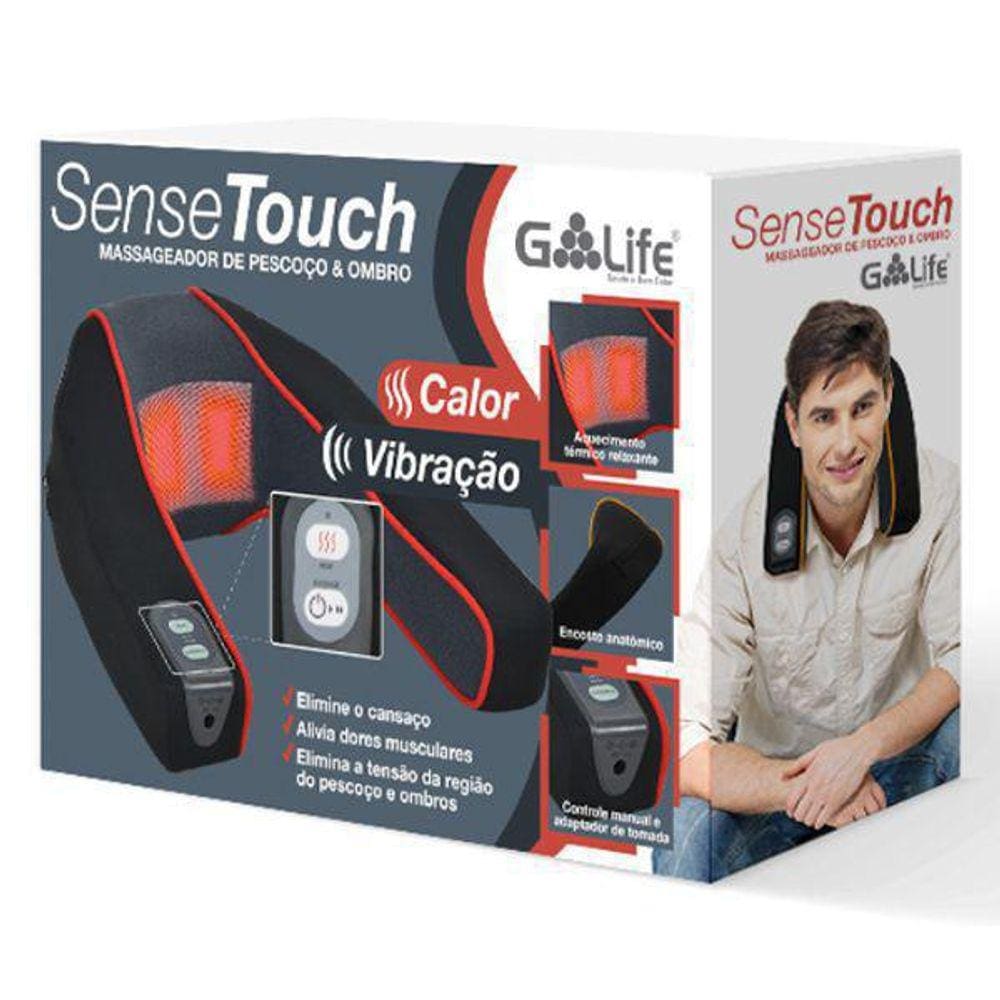 Massageador Para Pescoço Sense Touch - Bivolt - G-Life