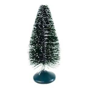 Mini Árvore De Natal 25cm Verde Nevada Decoração Enfeite