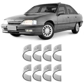 Bronzinas Casquilho Biela 0.75 Blazer S10 Omega Monza 1.8 2.0 2.4 8V 86 a 2016 SBB1313 Metal Leve
