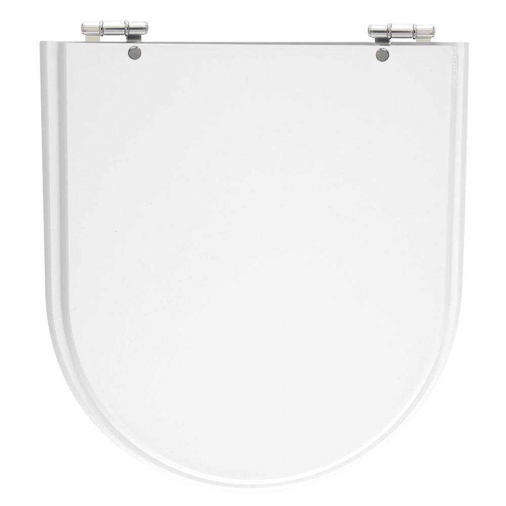 Assento Poliéster Laminado Calypso Branco Para Bacia Incepa