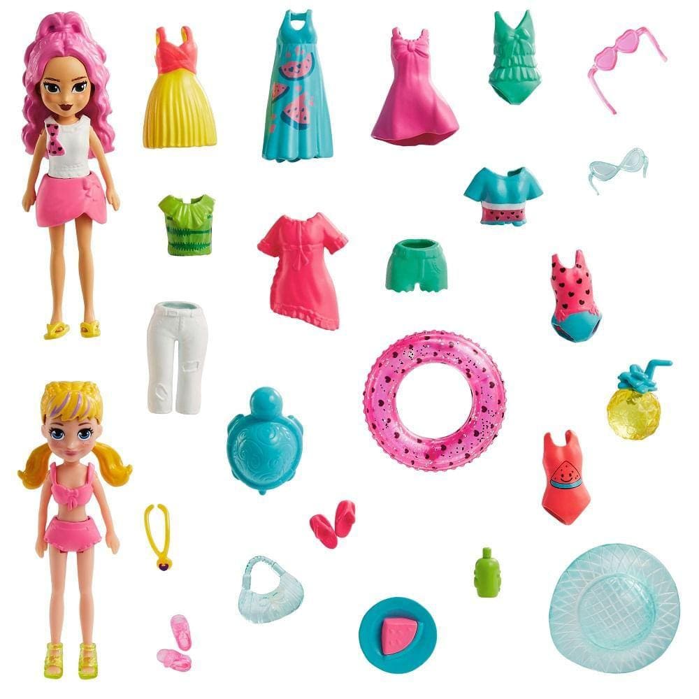 Conjunto e Boneca - Polly Pocket - Parque de Diversões dos Cachorrinhos -  Mattel