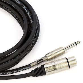 Cabo Microfone Santo Ângelo P10 Xlr Fêmea 1M