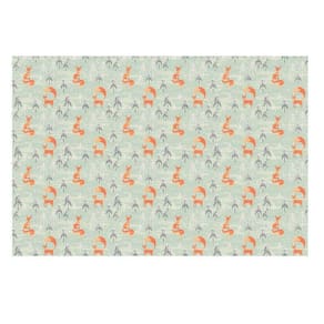 Fundo Fotográfico Tecido Sublimado Newborn 3D Raposa
