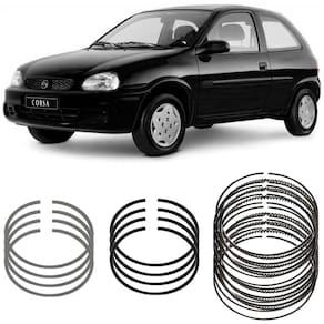 Jogo Anel Segmento Chevrolet Corsa 1.0 94 A 2005 Metal Leve