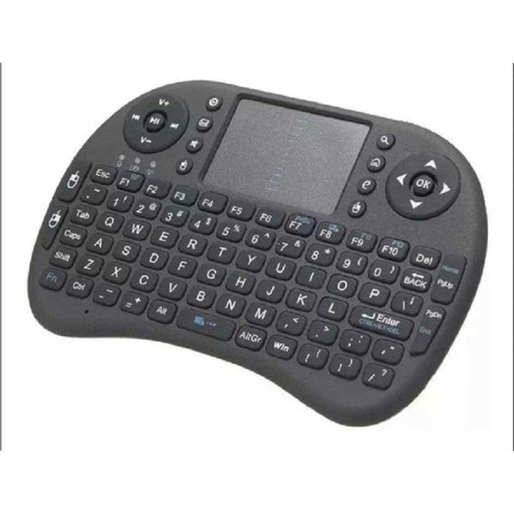 Mini Teclado Keyboard Sem Fio Wireless Iluminado Luz Led