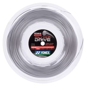 Corda Yonex Poly Tour Drive 16l 1.25mm Cinza - Rolo com 200 metros