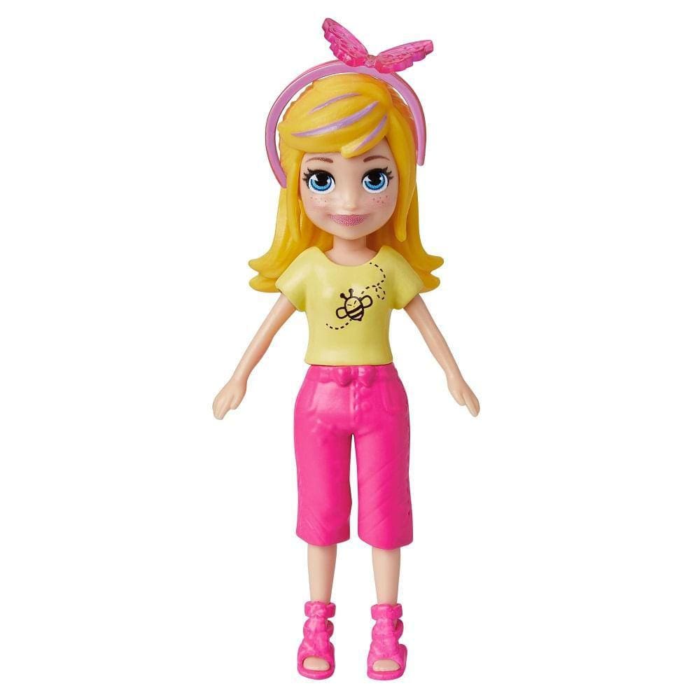 Conjunto e Boneca - Polly Pocket - Parque Aquático de Esportes - Mattel