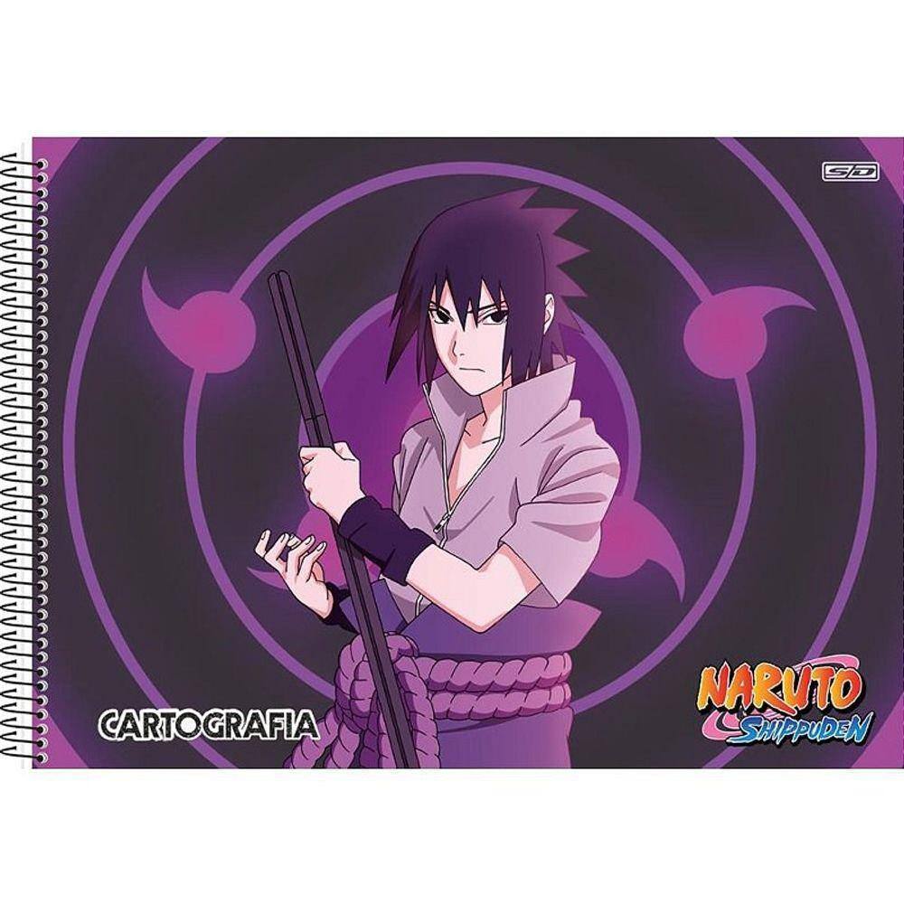 Toalha de Banho Estampada Desenho Anime Sasuke & Naruto Shippuden