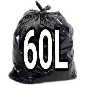 Saco De Lixo 60 Litros Preto Super Reforçado 100un Fábrica