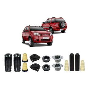4 Kit Coxim Batente Dianteiro Traseiro Ecosport 2002 2003 04