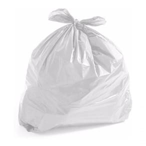 Saco De Lixo 20 Litros Branco Com 100 Unidades Clinicas branco