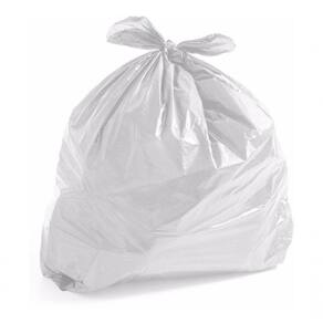 Saco De Lixo 40 Litros Branco Com 100 Unidades Resistente branco