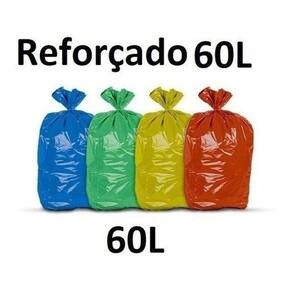 Saco De Lixo 60 Litros P6 Reforçado 1kg vermelho
