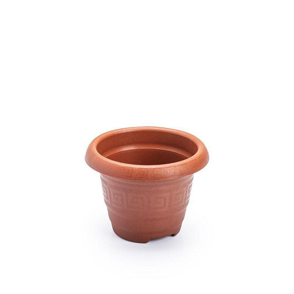Vaso Redondo 650 Ml Plastico Terra Cota