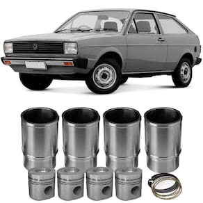 Kit Motor Fusca Kombi Gol Sedan /84 1.6 1600 Suk888 Metal