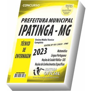 Apostila Prefeitura de Ipatinga - MG - Técnico de Enfermagem