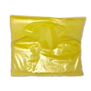 Saco De Lixo 40 Litros Amarelo Comum Com 100un