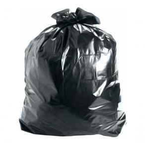 Saco De Lixo 40 Litros Resistente Forte 100 Unidades preto