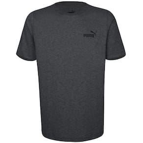 Camiseta Puma Ess Small Logo Masculina Dark Grey Heather
