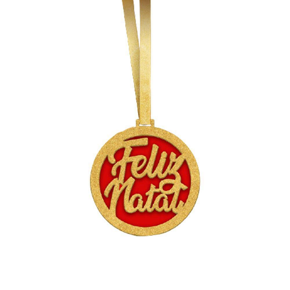 Enfeite Feliz Natal para Árvore