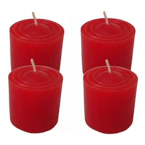 Kit 4 Velas Aromática Com Aroma De Pitanga Perfume Seu Lar