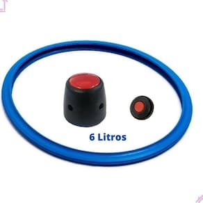 Kit Reparo Panela Tramontina 6L | Borracha + Válvula + Peso