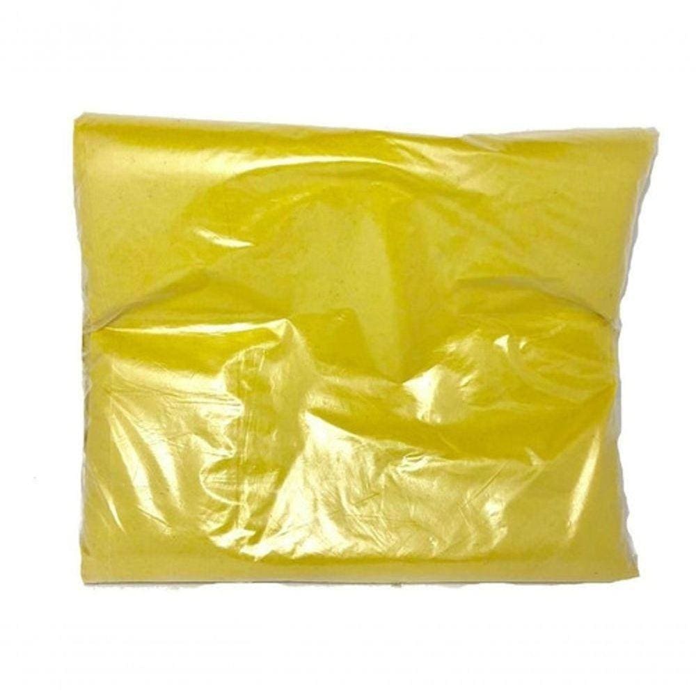 Saco De Lixo 60 Litros Amarelo Com 100 Unidades Recicláveis Cor:amarelo