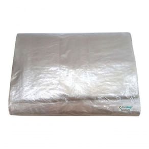 Sacos Para Lixo Transparente 40 Litros Normal (100 Un) cinza