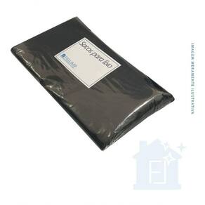 Saco De Lixo 60l Preto Resistente - 100 Unidades preto