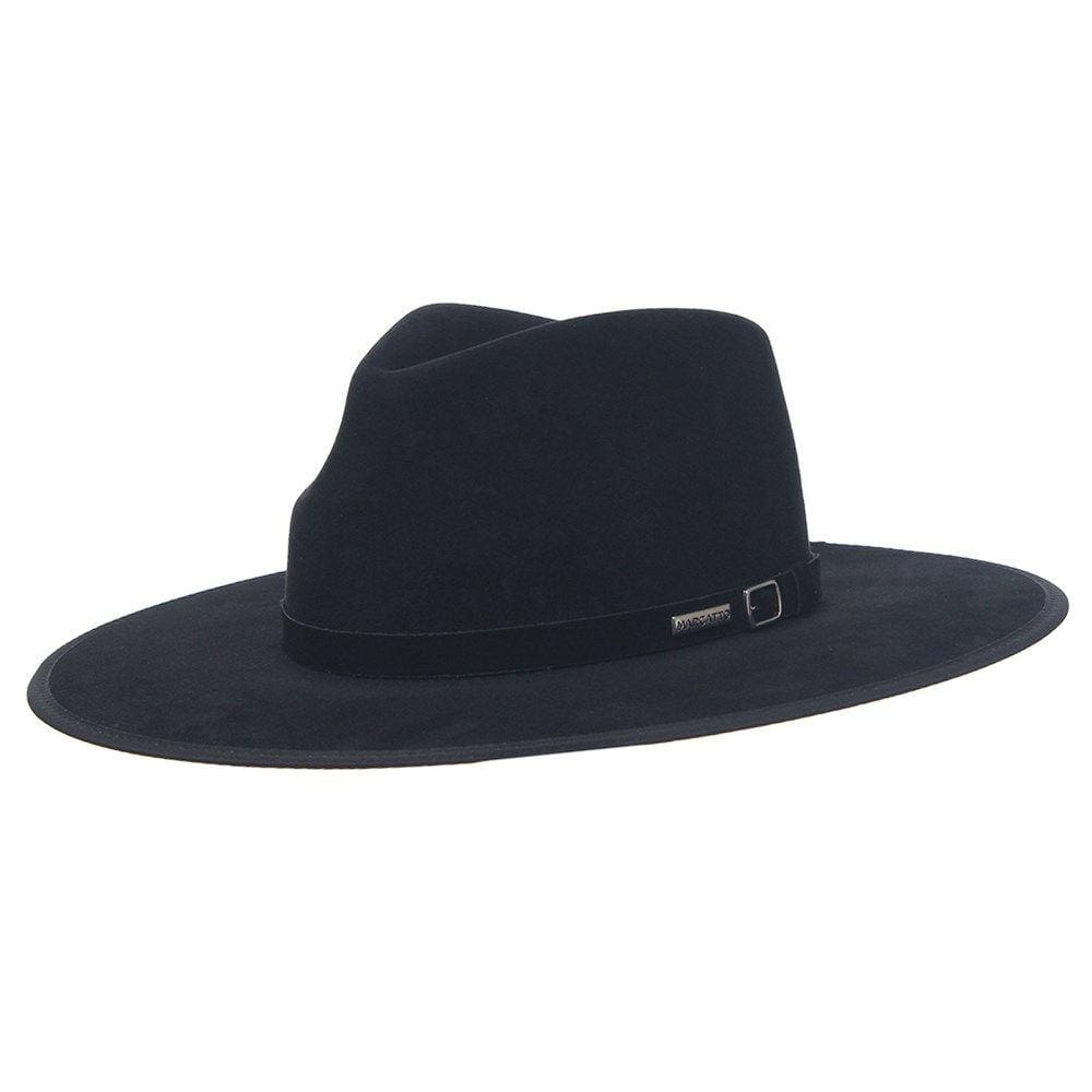 Chapéu Aveludado Preto Marcatto 31834