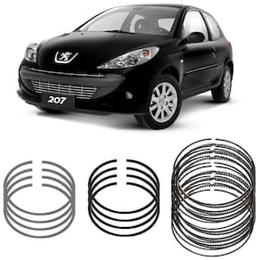 Jogo Anel Segmento Std 207 1.6 16v 2009 A 2013 Metal Leve
