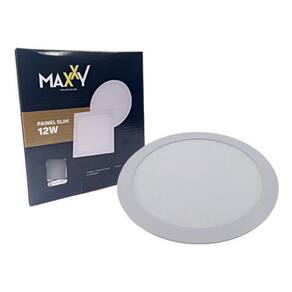 Kit 5 Painel Slim Embutir 12W Frio - Iluminação Qualidade