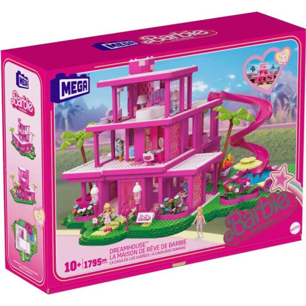 Casa de Bonecas Barbie Dreamhouse - Mattel GRG93 em Promoção na