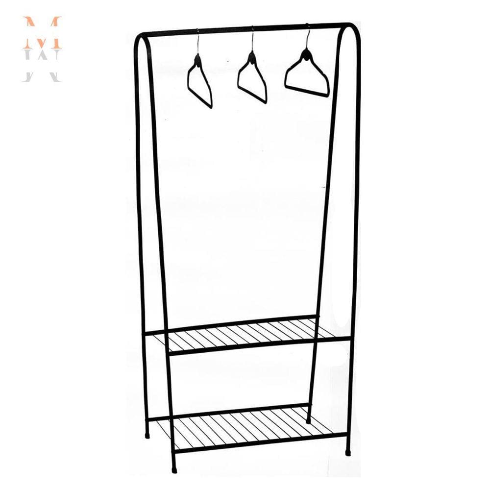 Arara Cabideiro Expositora De Roupas Preto Fosco 1,73M