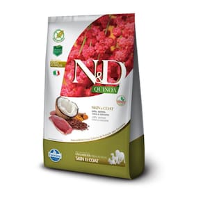 Ração N&D Quinoa Skin & Coat Pato Cães Adultos 800G